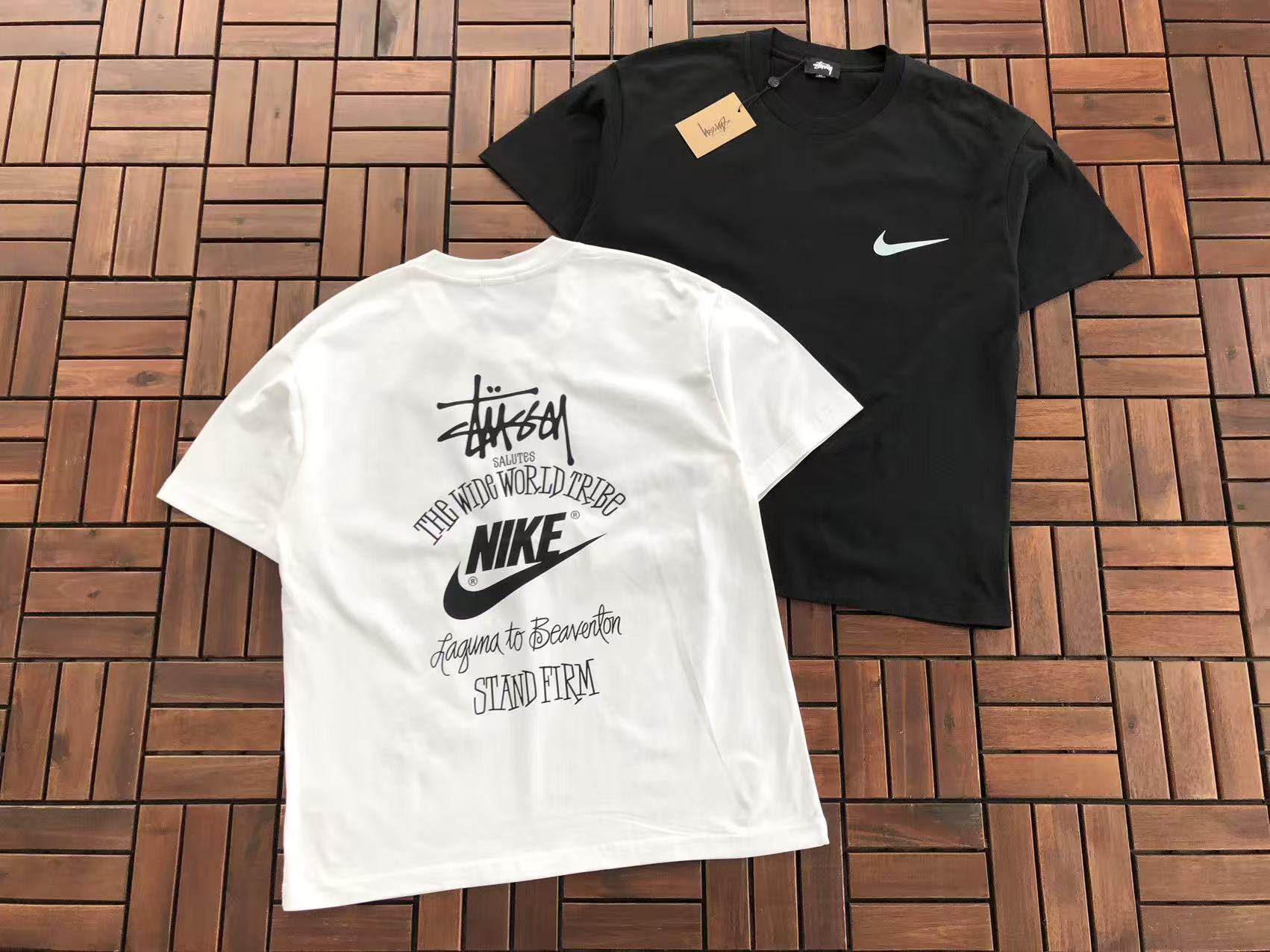 Nike x Stüssy Wide World Tribe Tee